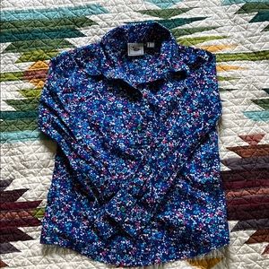 Cruel girl 6/7 small girls snap button shirt